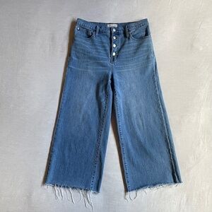 Madewell "Wide-Leg Crop" | Size 30